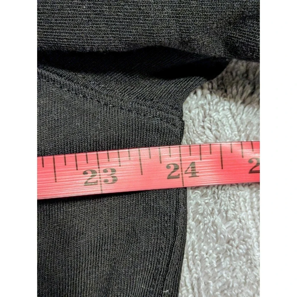 J.Crew Mens Relaxed‎ Long Sleeve T-Shirt Black 100% Cotton Crew Neck Large NWOT